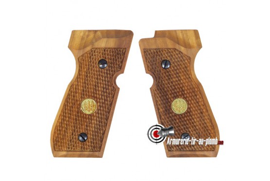 Plaquettes bois pour Beretta 92 FS