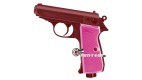 Plaquettes synthétiques roses pour Walther PPK