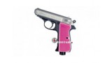 Walther PPK Pink Maiden - Culasse nickel
