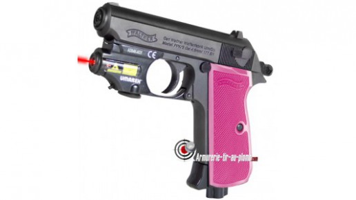 Walther PPK Pink Lady + laser pour 1 € supplémentaire