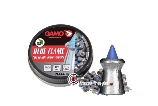 Plombs Gamo Blue Flame - 4.5 mm