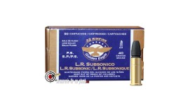 Cartouches Golden Eagle .22 LR - Subsonique