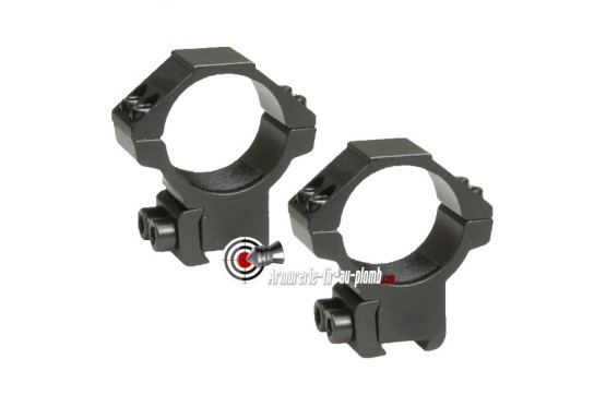 Colliers de montage bas pour lunette de 30 mm - 11 mm