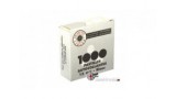 Lot de 1000 pastilles blanches 15mm autocollantes pour cibles