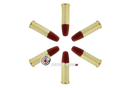 Douilles Colt pour revolver à billes acier 357 Python - 4.5 mm
