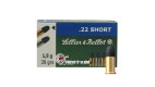 Cartouches Sellier & Bellot .22 LR Short