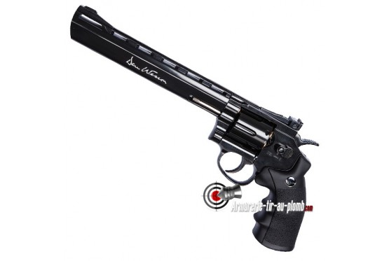 Dan Wesson 8" noir à plombs