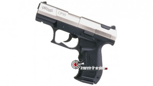 Walther CP99 - culasse nickel