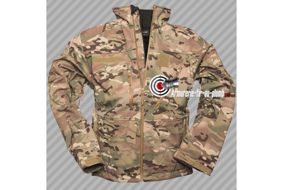 Veste Softshell 14 multitarn camouflage - Taille M