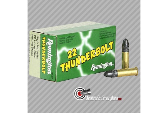 Cartouches Remington 22LR Thunderbolt