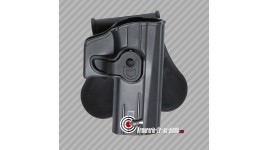 Holster pour CZ P07 et P09 en polymère moulé noir