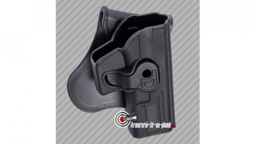 Holster Glock series polymère pour droitier