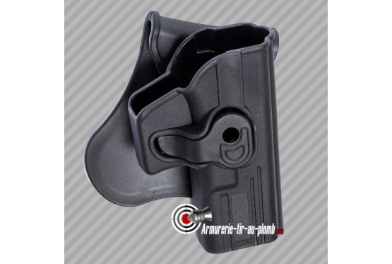 Holster Glock series polymère pour droitier