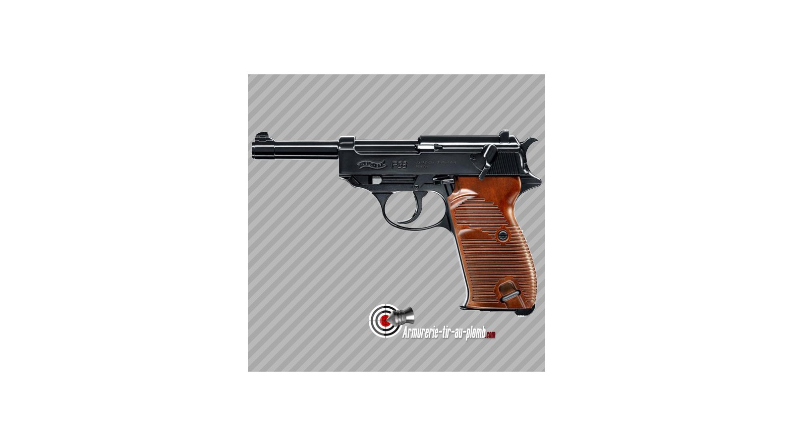 Pack pistolet Walther P22 billes + lunettes + billes + cibles (0.5 joule) -  Armurerie Loisir