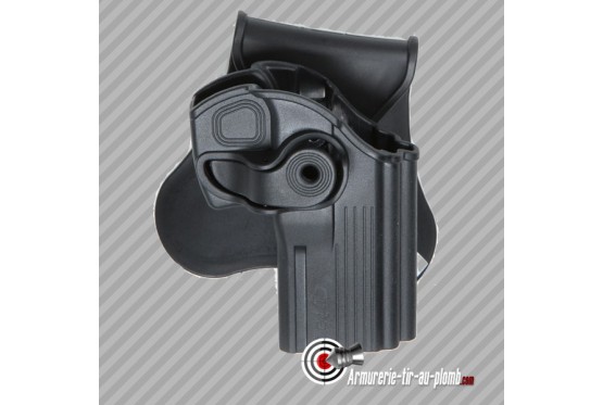 Holster pour réplique CZ75D en polymère noir