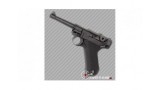 Pistolet billes acier P08 airgun CO2 noir - calibre 4.5mm