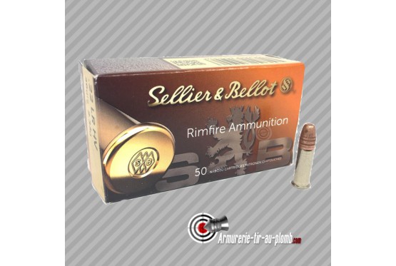 50 cartouches Sellier & Bellot 22LR - 38gr