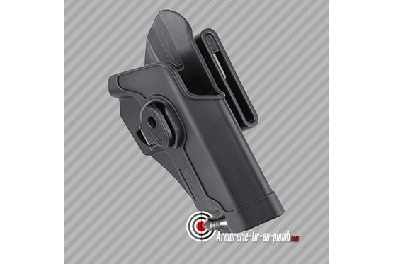 Holster ceinture rigide polymère pistolet Sig sauer P220, P225, P226, P228, P229