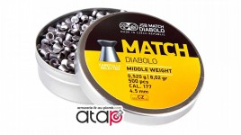 Boîte de plombs plats  JSB  Yello Match pour tir en compétition 