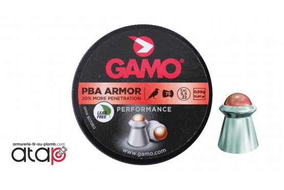 Plomb 4,5 mm Gamo PBA Armor