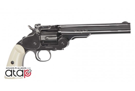 Schofield 6” Revolver À Bille Acier Couleur Gris Acier