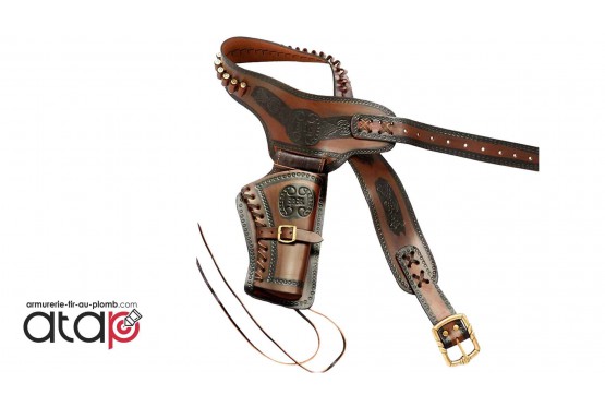 Holster Cowboy en cuir