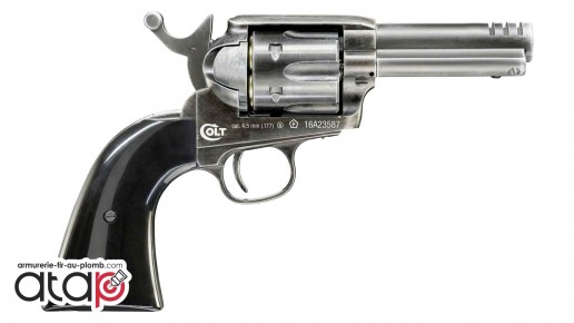 Colt SAA 45 Custom Shop Edition Revolver à billes d'acier Canon 3,5"