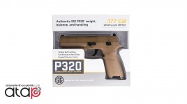 Sig Sauer P320 à plombs et BB 4.5 mm 30 coups