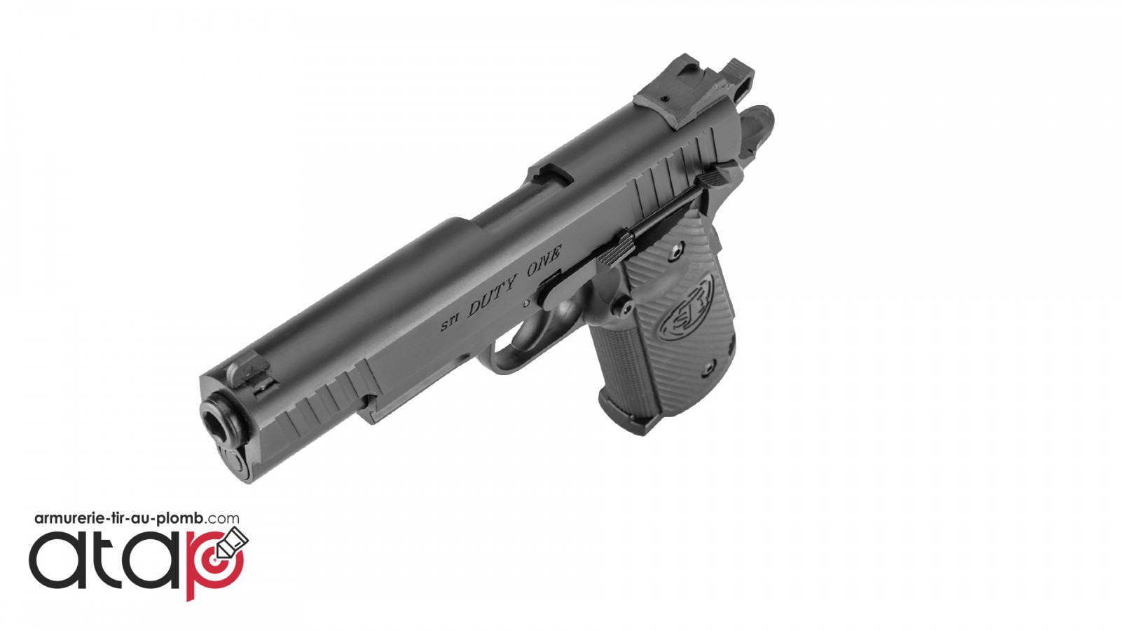 Pistolet à billes ASG STI M1911 (0.5 Joule) - Armurerie Centrale