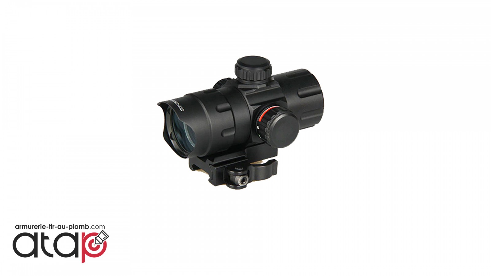 UTG - Viseur point Rouge/Vert 30mm 6.4'' - Noir - Elite Airsoft
