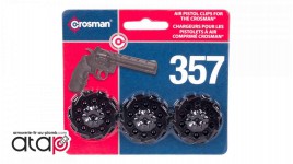 	3 Barillets Plomb Diabolo Pour Revolver Crosman 357 Vigilante