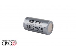 Batterie CR123A (16340) Li-ion de 2500 mAh