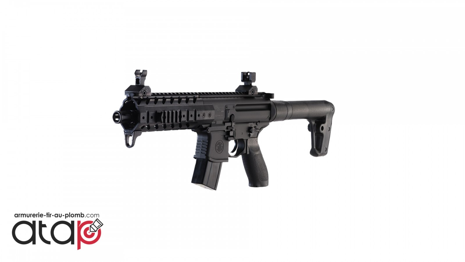 Carabine à Plomb Sig Sauer Mpx Asp à Co2 Noir Et Tan