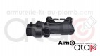 Viseur combo combat scope 4x32 QD et red dot sight noir