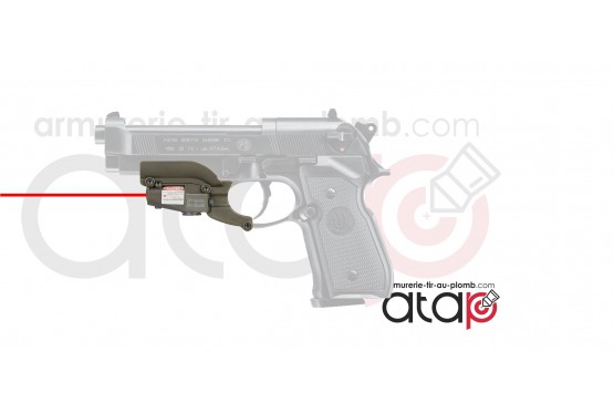 Laser et rail de montage pour beretta M9