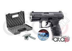 Pack promotion prêt à tirer Pistolet CO2 Walther PPQ à plomb