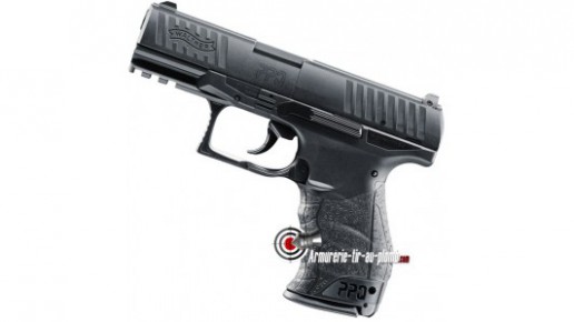 Pistolet CO2 Walther PPQ à plomb 4,5mm Ref 58160