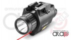 Lampe laser Hawke illuminator sur rail picatinny