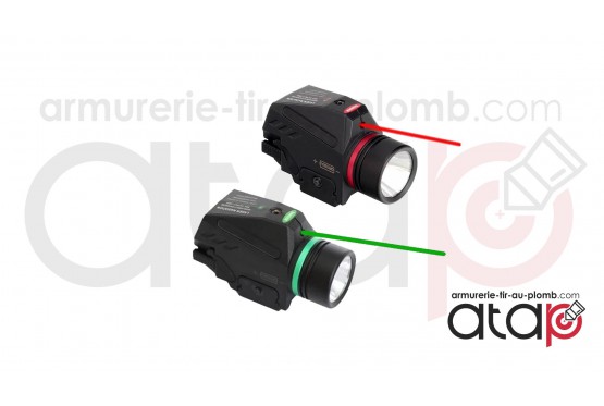 Lampe Laser Tactique Picatinny Magorui vert ou rouge