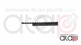 Adaptateur rail 11 en 22 Pour Fusil