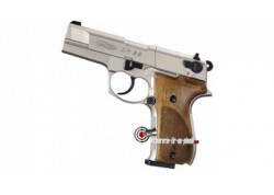 Walther CP88 4" - nickel / crosse bois