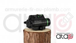 Lampe et laser sur rail picatinny