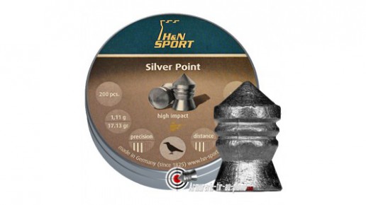 Plombs H&N Silver Point - 5.5 mm