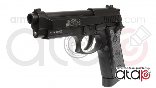 Pistolet à bille acier Swiss Arms P92