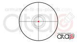 Konus Konuspro Plus 6-24x50 AO Réticule Crosshair point lumineux - Lunette de tir