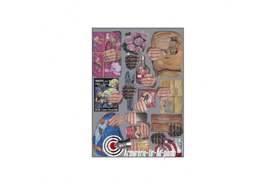Overlay accessoires pour cible poster