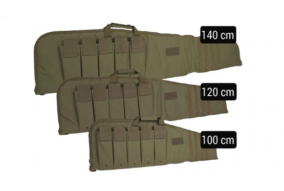 Miltec Housse Carabine Matelassée Avec Sangle - Vert