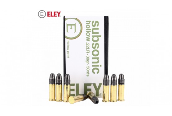 ELEY Subsonic Hollow - Munition Cal. 22LR