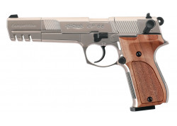 Walther CP88 Competition nickel crosse bois Pistolet à plomb