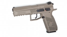 Pistolet à plombs CZ P-09 DT-FDE au CO2 - 3.7 joules - cal 4.5mm